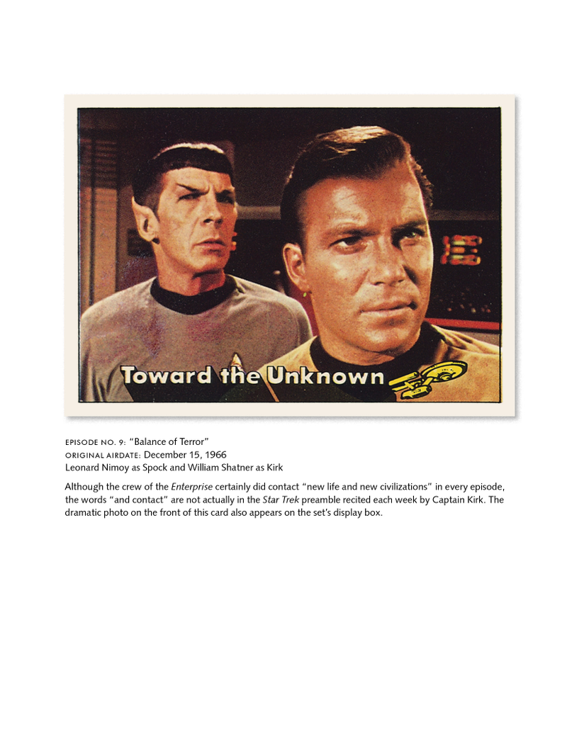 Illustration for article titled The Trading Cards that Defined Star Trek for a Generation